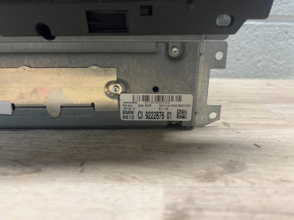 BMW E60 550I 535I 650I M5 M6 OEM 08-10 CIC NAVEGACIÓN RADIO REPRODUCTOR UNIDAD PRINCIPAL Foto 2 de 4