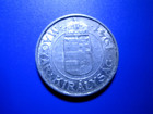 1941 Hungary 2 Pengo (Coat Of Arms)  8mm Aluminium BETTER GRADE — photo 2