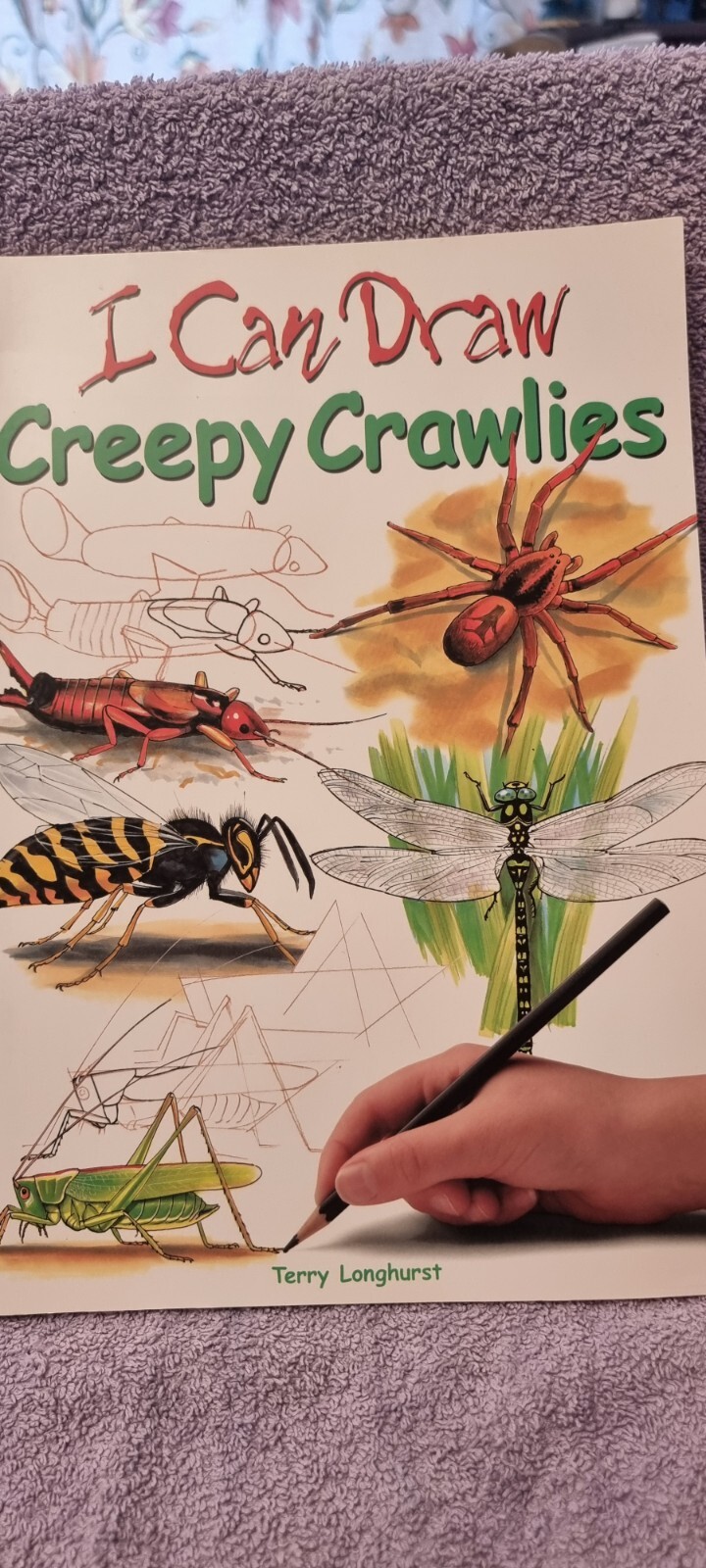 I Can Draw Creepy Crawlies Longhurst