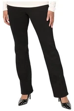 Women With Control Prime Stretch Denim Boot Cut Pant Black