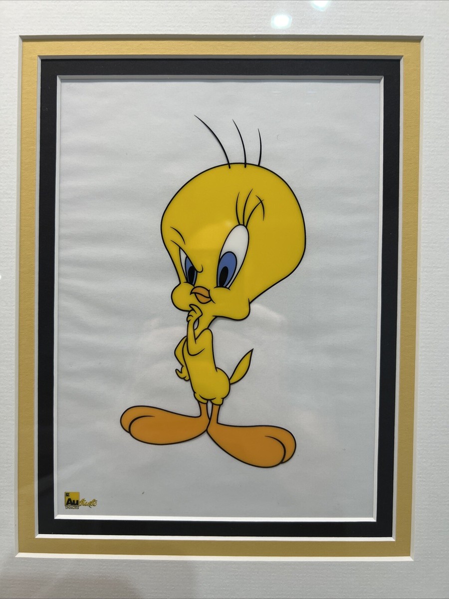 ADAM LISTER アダムリスター 版画 　Tweety トゥイーティー ADAM LISTER アダムリスター 鎮める 版画 Tweety トゥイーティー