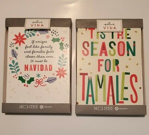 Hallmark Target Spanish/English Christmas Cards Tarjetas Navidad 15 Ct