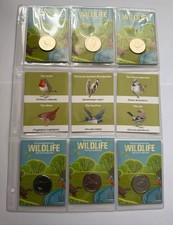 Great British Wildlife 10p Coin Collection (4 sets)