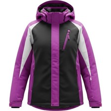 The Childrens Place Kids 3-in-1 Winter Jacket Purple Black XL 14 NWT