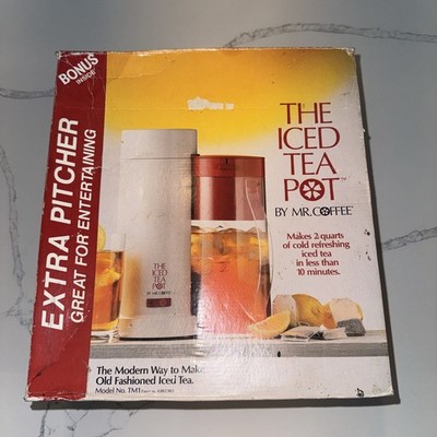 The Iced Tea Pot By Mr. Coffee Model TM1 Brand New In Open Box