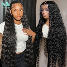 13x4 13x6 Hd Lace Frontal Wigs Deep Wave Wig Curly Human Hair Hair Deep Wave
