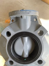 Hayward Flow Control Byv11030a0el000 Butterfly Valve, 3", Pvc/Epdm, Lever Handle