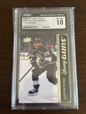 2021-22 Upper Deck Quinton Byfield RC Young Guns CGC 10 Gem Mint