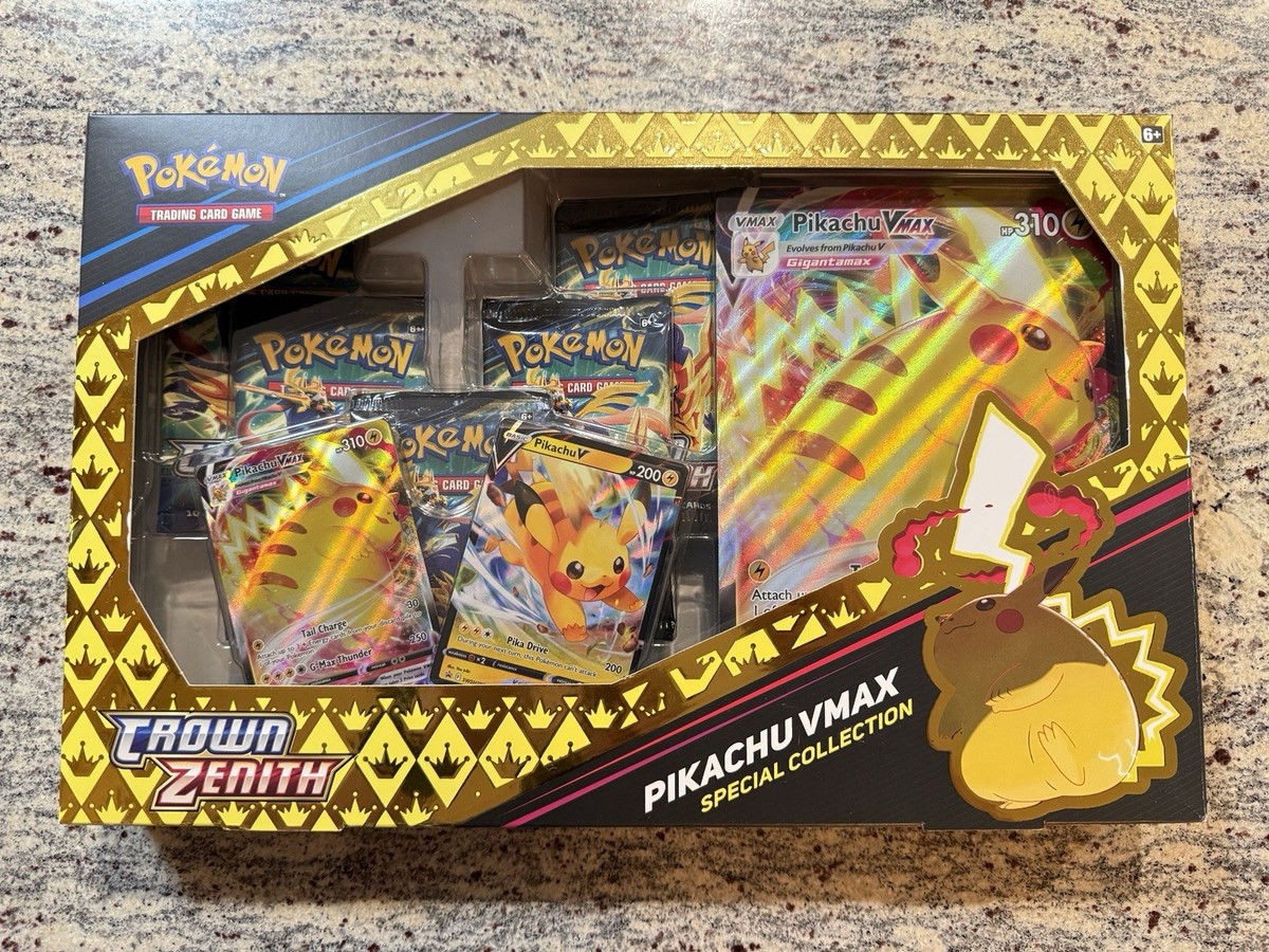 Pokémon TCG Sword & Shield Game Crown Zenith Pikachu VMAX Special