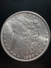 1886 Philadelphia Morgan Silver 90% B.U. Family Saved . Semi Key Date