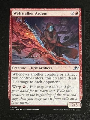MTG Edge of Eternities Weftstalker Ardent 0169 NM