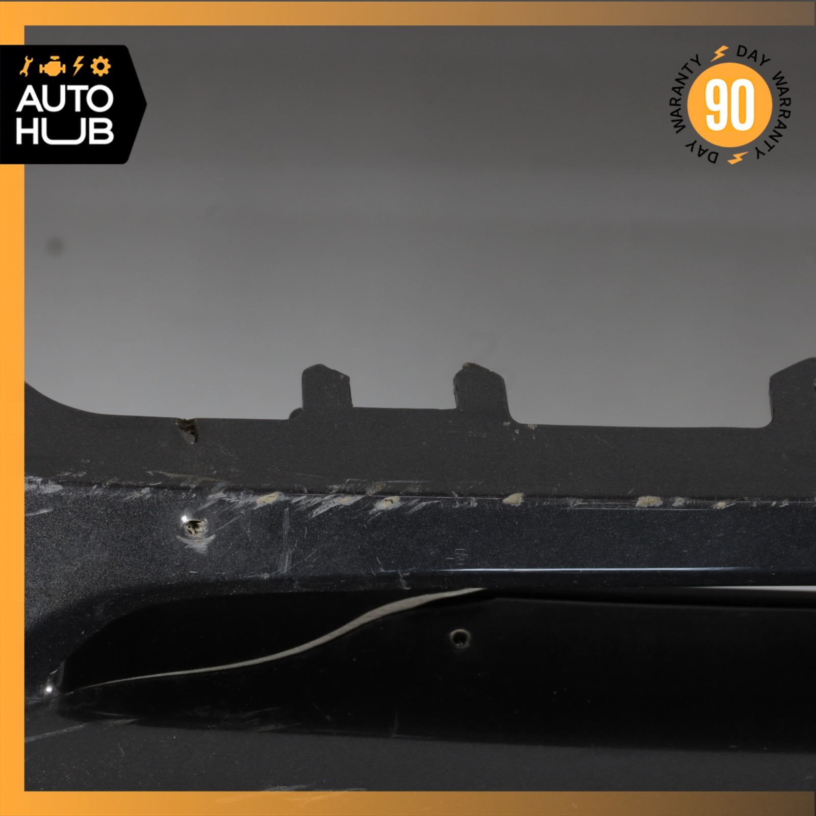16-20 McLaren 570S 570GT Rear Bumper Cover Trim Panel Gray 13A3361CP OEM