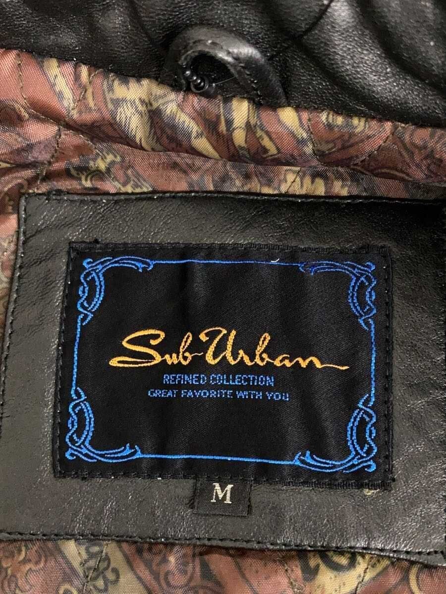 Sulvam Leather Jacket Blouson/M/Sheep Leather/Black/Ki-209 3814 View 3