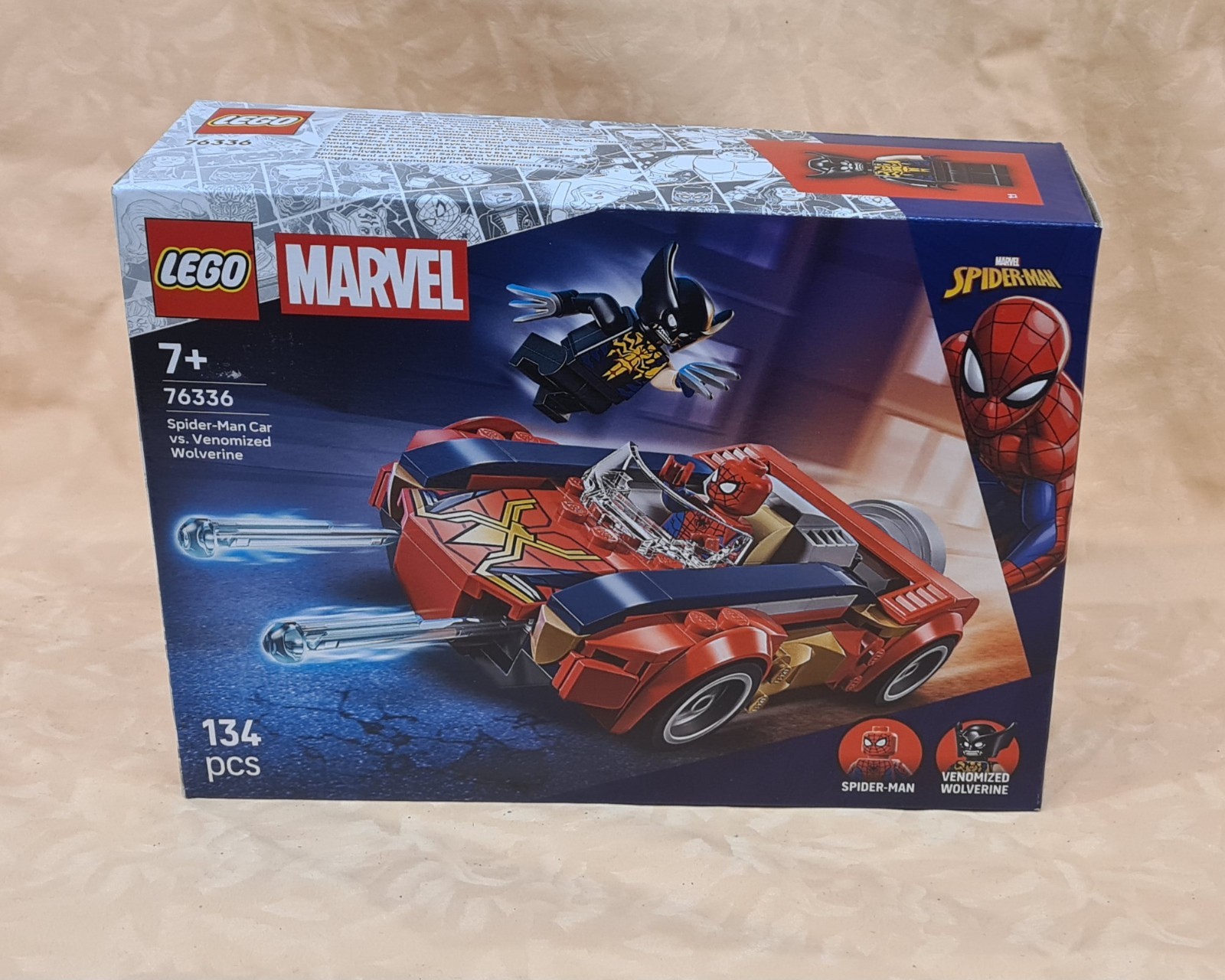 Auto Spider-Man vs Wolverine Venomizzato LEGO 76336 | Spedizione Rapida