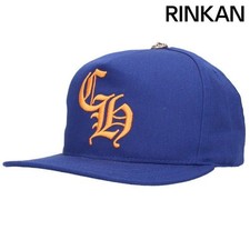 Chrome Hearts CH Logo Trucker Blue Orange Baseball Cap Snapback Adjustable Hat