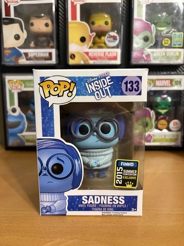 Funko Pop Disney Pixar Inside Out Sadness #133 (2015 Summer Convention Exclusive