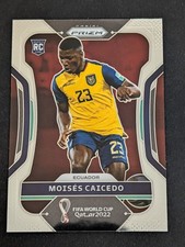 Moises Caicedo 2022 Panini Prizm FIFA World Cup Qatar Rookie RC #81 Ecuador 🇪🇨