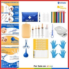 Whelping Supplies Kit 52 Pieces Puppy Kitten Newborn Birth Feeding Bottle Scale
