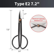 Onnfnag Profissional Root Cutter Bonsai Cutter Concave Edge Scissors Steel Bonsa