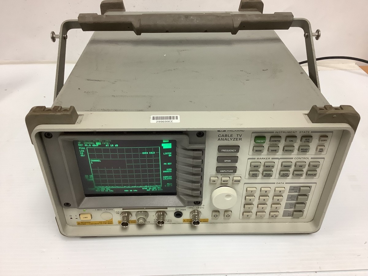 【中古】 Anghel　blood（8） HP 8591c Spectrum Analyzer 9kHz - 1.8 GHz *POWER ON* * ACCESSORIES
