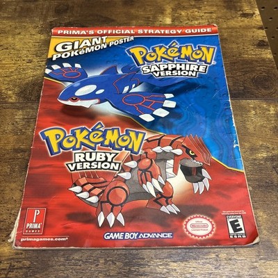 Pokemon Ruby and Sapphire by Elizabeth M. Hollinger (2003, Trade Paperback)