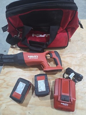 Hilti SR 6-A22 Cordless Reciprocating Saw With 2 Batteries And Charger.New