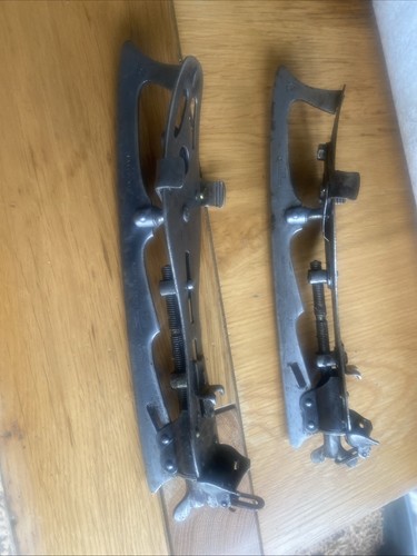 1890s GENUINE THE CALEDONIA ICE SKATES SIZE 9 Germany - Picture 2 of 5