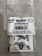 2 Pack Albin Easelmate Easel Mate Back Wood Metal Picture Frame Stand Kit