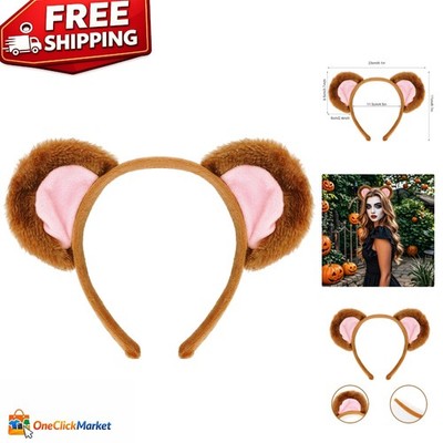 Lifelike Animal Ears & Horns Costume Headband for Carnivals & Cosplay Events