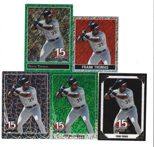 2025 Leaf National Promo Frank Thomas Base 5-Card Lot 🔥🔥🔥