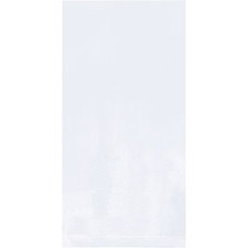 Zoro Select Pb2298 Open-Ended Bag, 1 Mil, Clear, Twist Tie, 1000 Pk, Pb2298