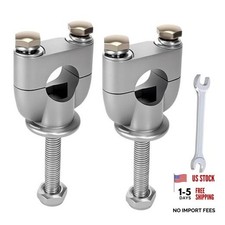 22mm 7/8 Handlebar Risers Mount Clamps Motorcycle Handle Bar Riser dirt bike