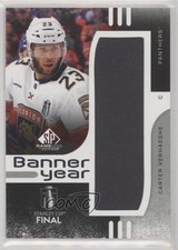2024-25 SP Game Used Stanley Cup Finals Banner Year Relics Carter Verhaeghe 1iq9