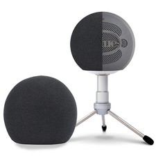 Pop Filter For Blue Snowball - Professional Snowball iCE Mic Foam Wind Cover ...