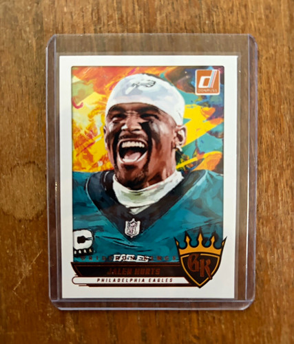 Jalen Hurts #GK-JHS 2025 Panini Donruss Gridiron Kings card