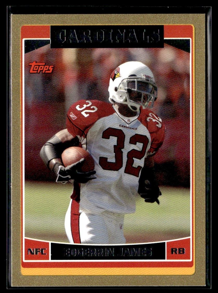 2006 Topps Gold Edgerrin James 0366/2006 Arizona Cardinals #202