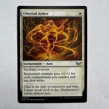 Ethereal Armor 7 NM Normal U Duskmourn: House of Horror MTG