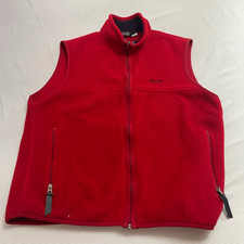 Vintage Patagonia Synchilla Vest Men’s Large Full Zip Rare Made In USA 1998