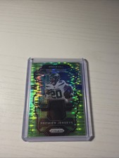 Breece Hall Neon Green Pulsar #PJ-BH 2023 Panini Prizm Premier Jersey NY Jets 