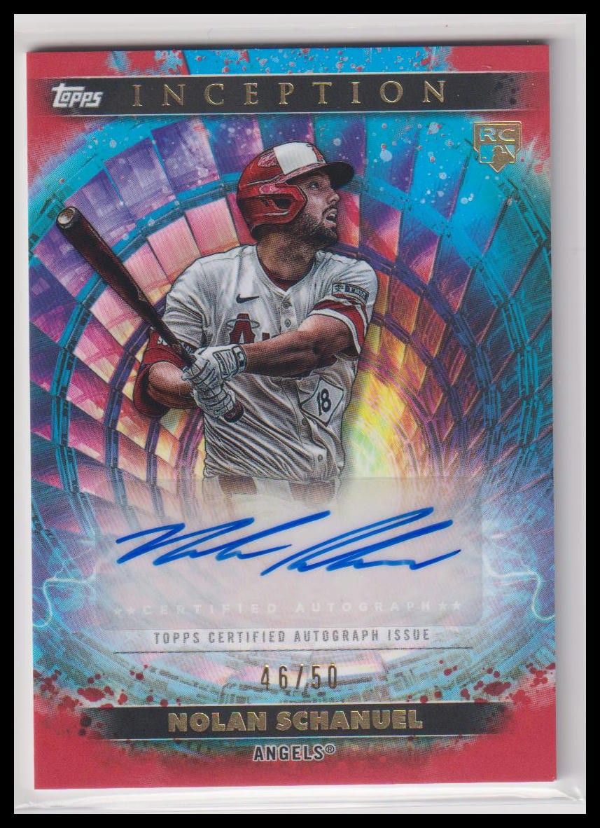 2024 Topps Inception Nolan Schanuel #CPA-NS Auto