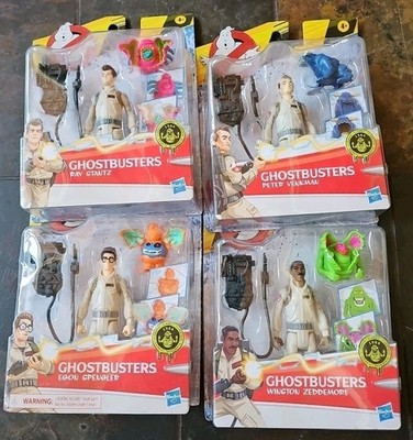 Hasbro Ghostbusters Classic 1984 Fright Feature 5'' Action Figure 4-Pack New