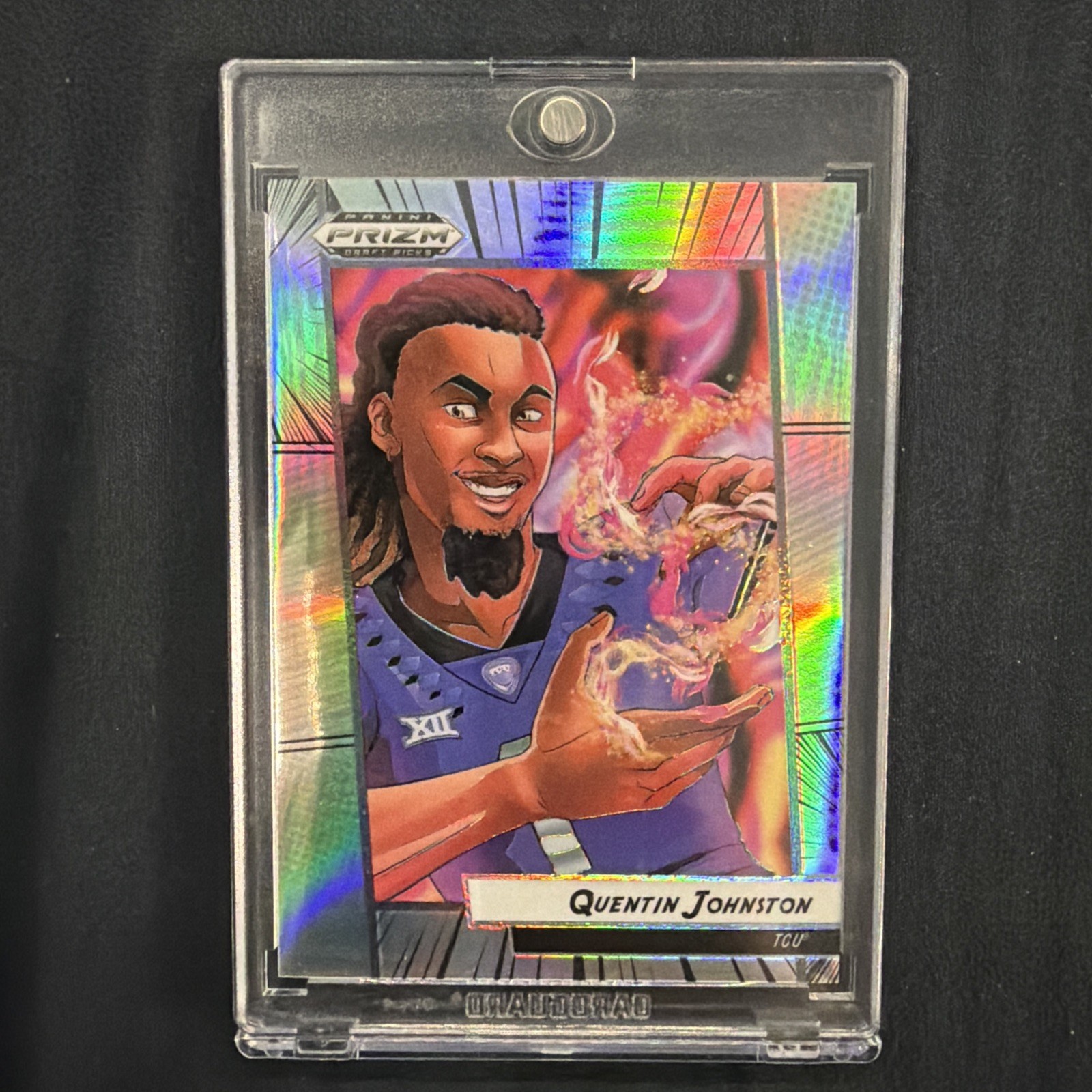 2023 Panini PrIzm Draft Picks Quentin Johnston Manga MGA - 11