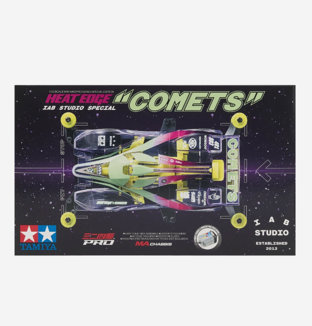 2台！韓国限定✨ミニ四駆 Heat Edge IAB Studio Comets IAB Studio x Tamiya Heat Edge IAB Studio Special Comets Multi