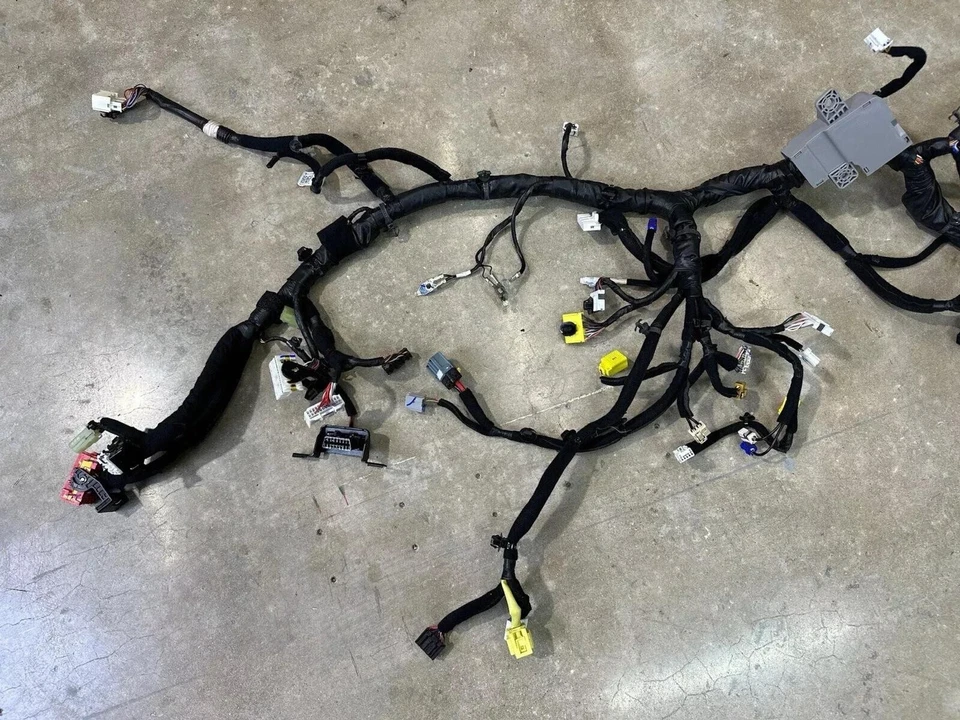 20-22 KIA TELLURIDE TABLERO DELANTERO PANEL DE INSTRUMENTOS CABLEADO ARNÉS OEM Foto 3 de 4