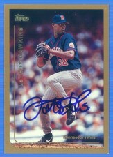 LaTROY HAWKINS Signed/Autographed 1998 Topps Card #169 Twins w/COA