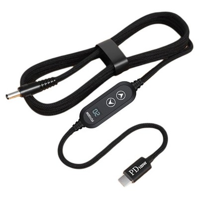 Typ C auf DC  Boost-Kabel DC 5V/9V/12V/15V/20V Einstellbarer Boost-Konverte6416
