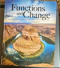Functions and Change: A Modeling Approach to ...