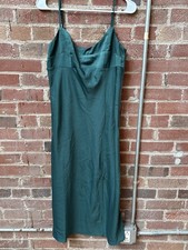 Target A New Day Blue Green Midi Dress size Small with Adjustable Straps