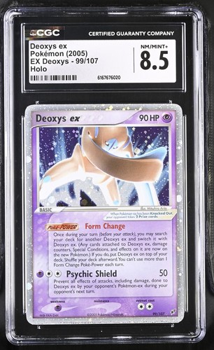 Deoxys ex graded CGC 8.5 for sale on eBay