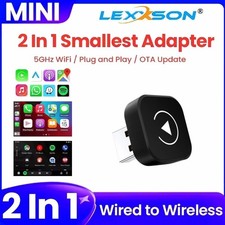 Wireless CarPlay AI box Android Auto WIFI Adapter Converter with Netflix YouTube